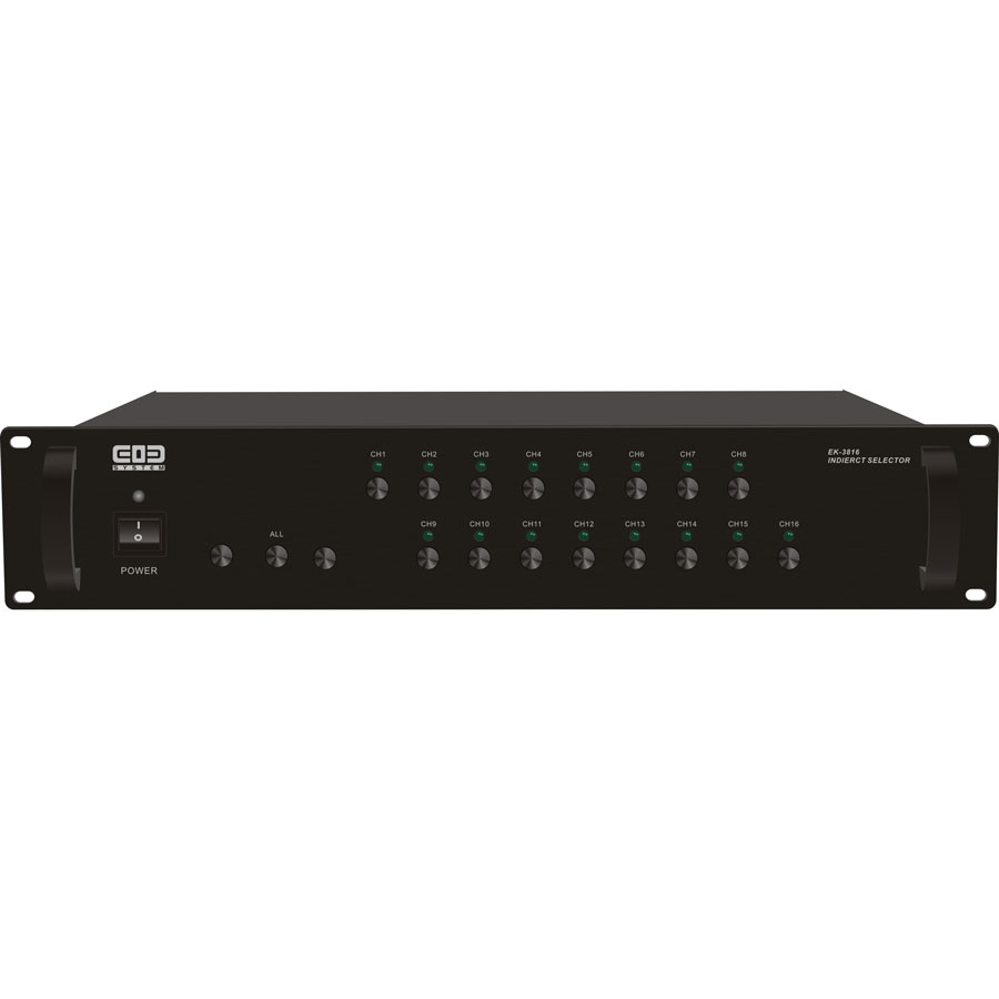 16路受控分區(qū)矩陣器 EK-3816